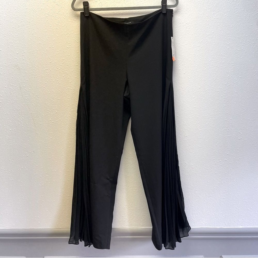 SANDRO NWT flare pants, dress pants black sz 10 (1016)
